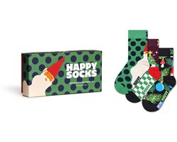 Happy Socks - Kids 3-Pack Presents Under The Tree Gift Set - Unisex - Sokken