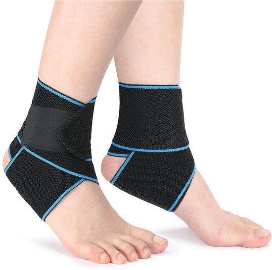 Foto: Enkelbandage hsyadazi blauw ondersteuning sport