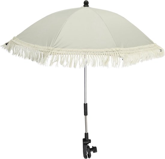 Babyparasol - kinderwagenparaplu - opvouwbare paraplu - UV-bescherming - reisaccessoires voor buiten - prinsessenparaplu - kanten kinderwagenparaplu - kinderparaplu - gratis plastic klem - nieuwe creatieve zon- en regenparaplu voor dubbel gebruik