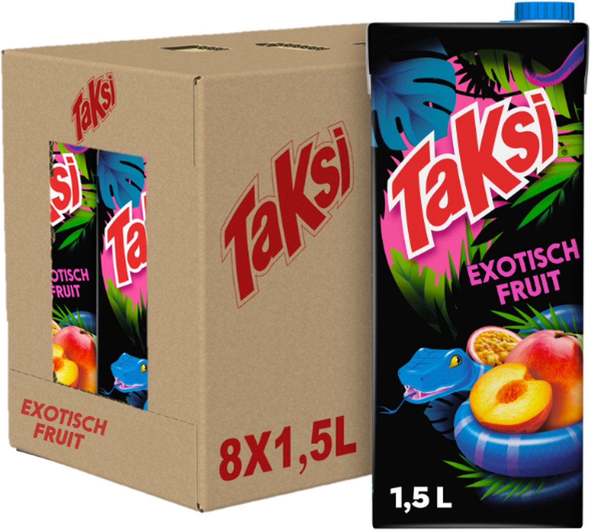 Taksi - Exotisch Fruit - 8 x 1,5L