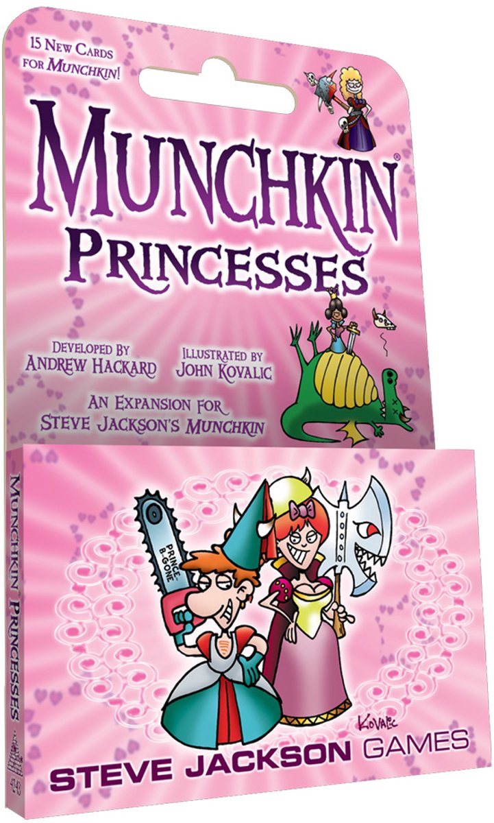 Munchkin Princesses - Uitbreiding - Engels - Steve Jackson Games