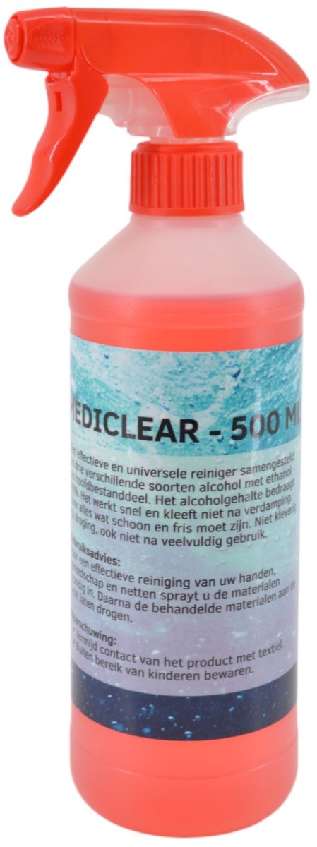 Mediclear 500 ml – Desinfectiespray voor vijvergereedschap & handen | KoiNL