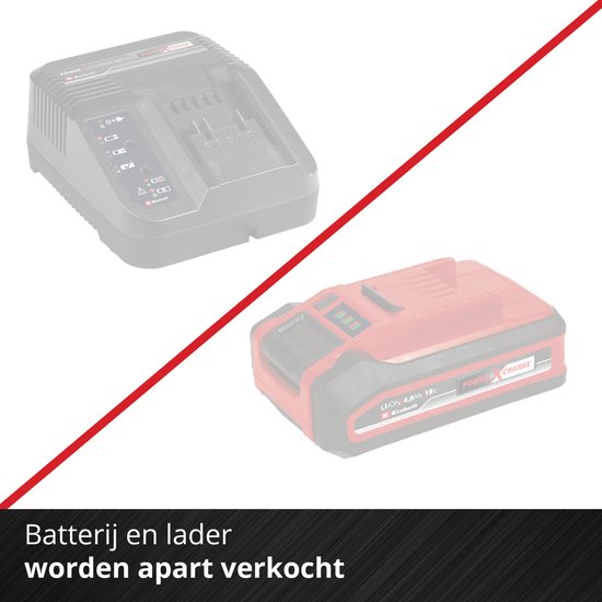 Visseuse à chocs sans fil professionnelle Einhell TP-CI 18/250-C Li BL Solo - Power X-Change - 18 V/Li-ion - 0 tr/min - Couple max. 250 Nm - Batterie et chargeur non inclus.