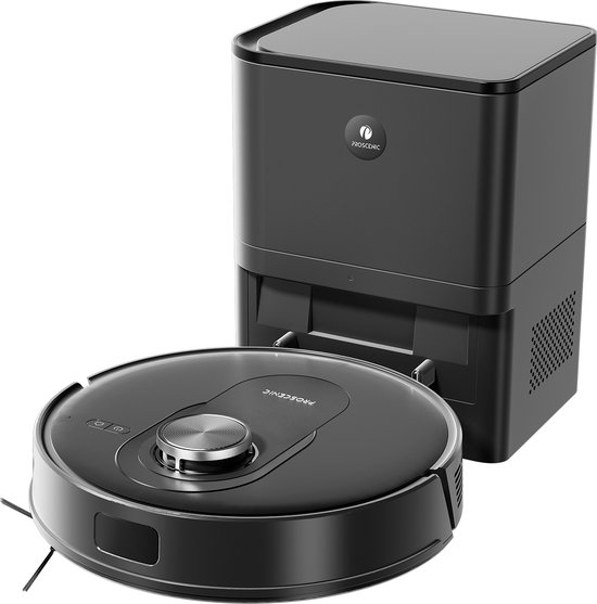 Proscenic Q8 Max - Robotstofzuiger met dweilfunctie - Automatisch leegstation - LiDAR Technologie