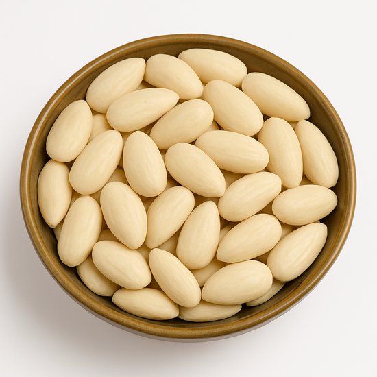 Amandelen wit naturel 1000 gr