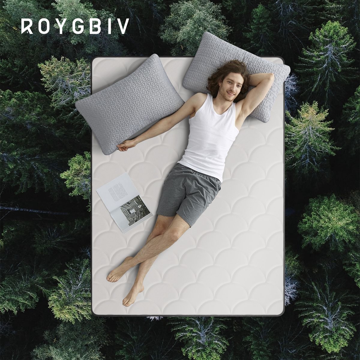 ROYGBlV Pocketveringmatras 7-Zone thumbnail 6