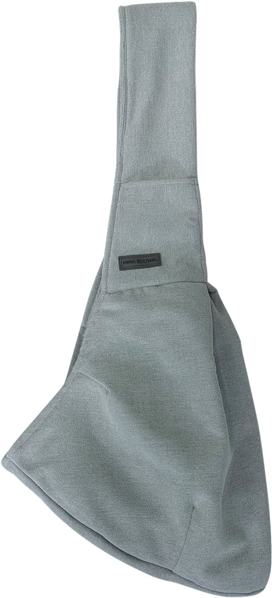 Animal Boulevard Home&Away Sling Bag/ Draagtas Voor Honden - Lichtgrijs - 86x12x38 cm