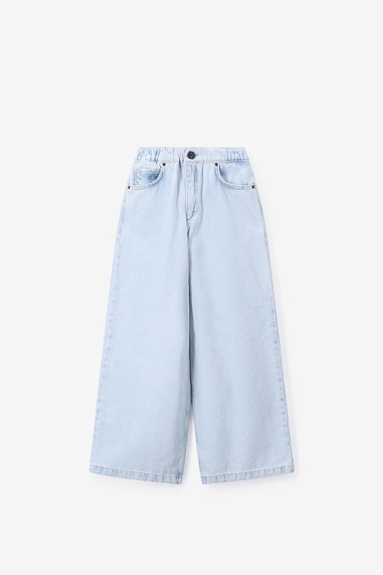 Lichtblauwe Wide Leg Jeans