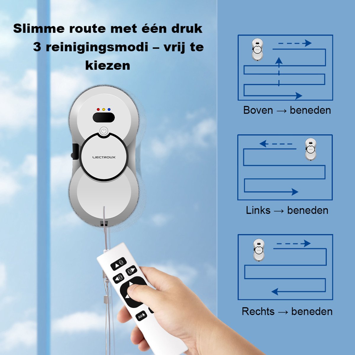 LIECTROUX Automatische Raamrobot thumbnail 4