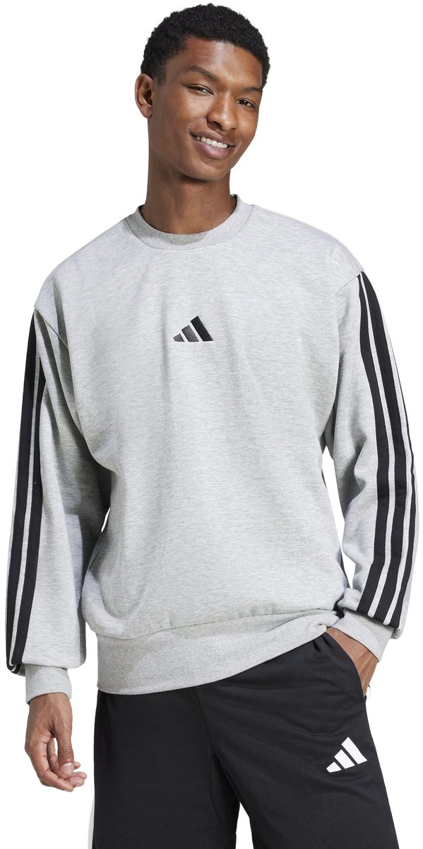 M 3s fl swt Sport t-shirt lange mouw heren Grijs