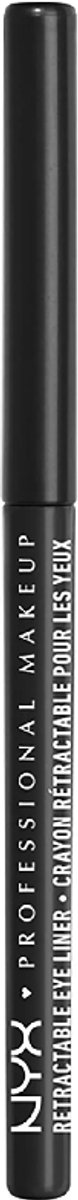 NYX Professional Makeup - Retractable Eye Liner - 02 Black - Eyeliner - Waterproof - 0,34 g