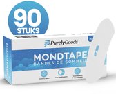 PurelyGoods® Mondtape – 90 Mondpleisters – Anti Snurk - Mouth Tape - Myotape - Mond Tape - Slaap - Hypoallergeen - Stevige Strip