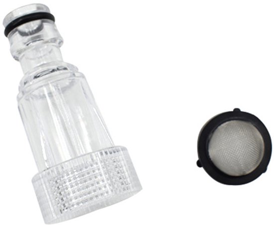 5 stuks hogedrukreiniger tuinslangadapter, 3/4 inch hogedrukreiniger transparant plastic waterinlaatfilter vervangingsgereedschap van Merkloos	 — afbeelding 4