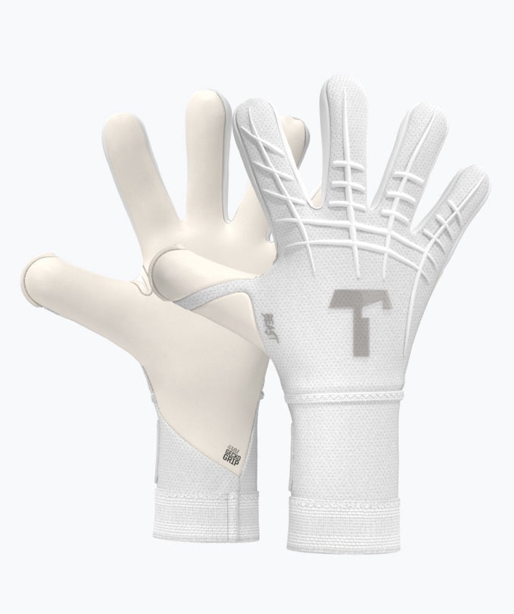 T1TAN White Beast 3.0 Keepershandschoenen volwassenen & jongeren - met vingerbescherming - Maat 10