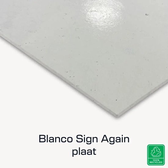 Bovengrondse brandkraan bord - Sign Again materiaal - 30 x 30 cm