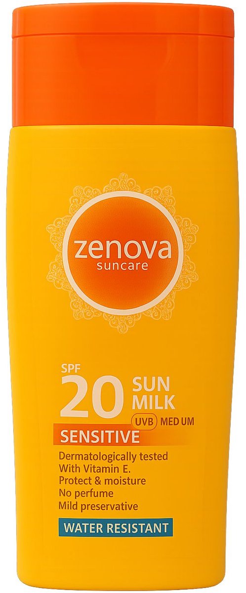 Zenova Suncare - SPF 20 Sun Milk - 200 ml