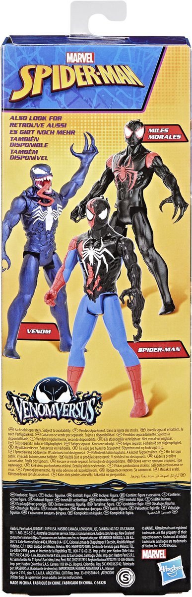 Marvel Spider-Man VenomVersus Titan Hero Series Miles Morales, actiefiguur van 30 cm, 4+ — afbeelding 5
