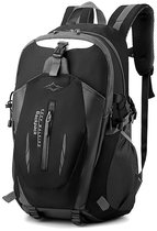 Rugzak 40L Waterdicht – Lichtgewicht Outdoor Backpack – Zwart