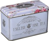 New English Teas Theeblik Earl Grey Tea 40 Theezakjes