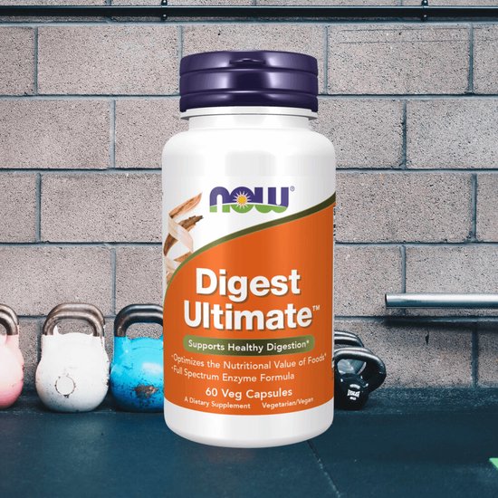 Supplementen - Digest Ultimate - Vegan - 60 capsules - Now Foods -