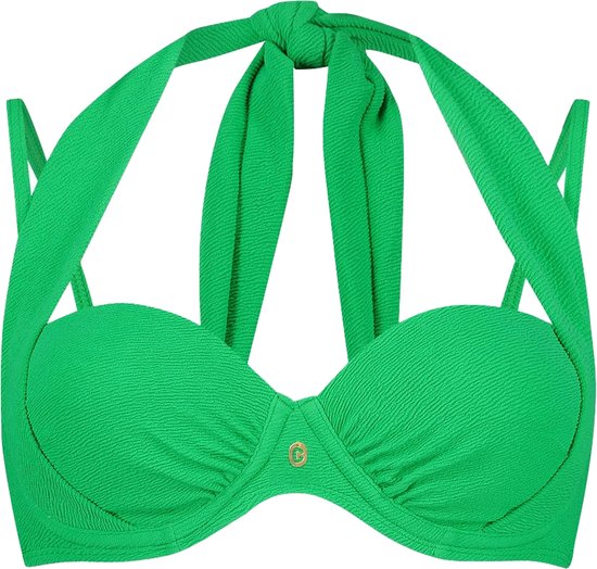 Ten Cate - Haut de bikini multivoies Bright Green - taille 40D - Vert