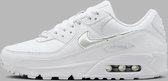 Nike Air Max 90 "White Metallic Silver" - Maat: 40.5