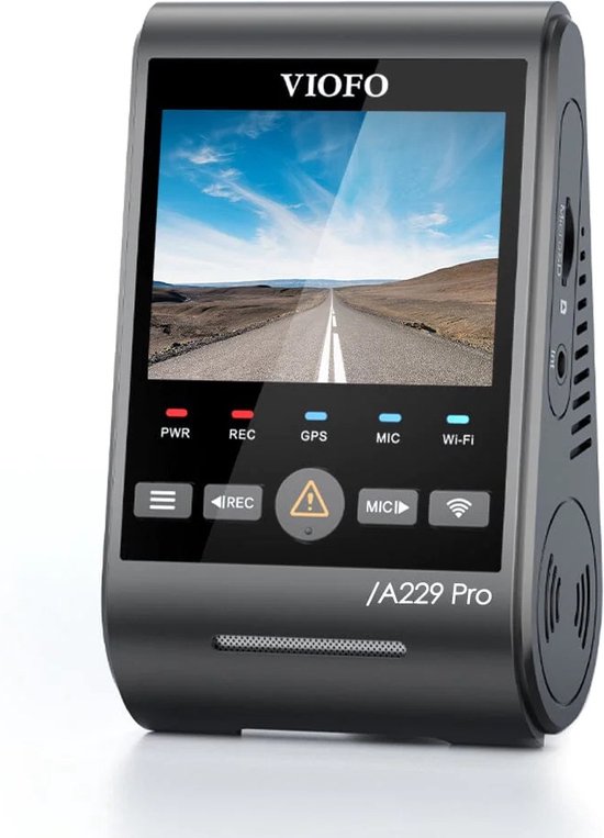 Viofo A229 Pro 1CH 4K Wifi GPS dashcam voor auto