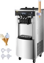 Goodfinds - Ijsmachine - Sofijsmachine - Ijshoorntjes - Roomijsmachine - Softijs maker - 3 smaken - 2200W - 20-28L ijs per uur - Luchtkoeling