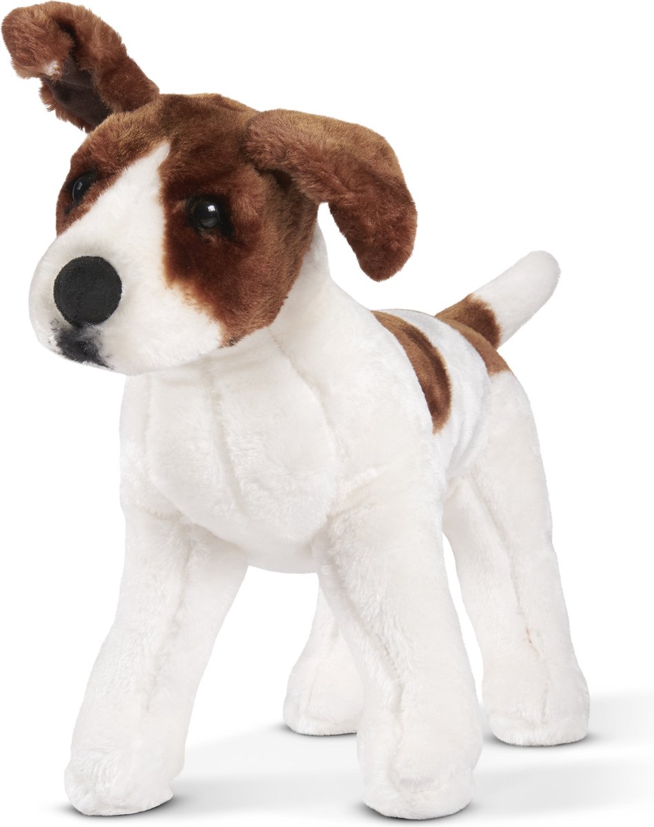 Melissa Doug Grande peluche Jack Russell Terrier bol