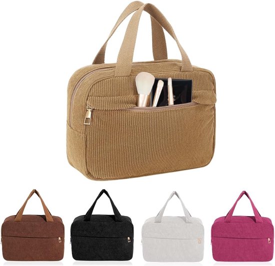 ICI PARIS XL TIMELESS COSMETIC BAG BEIGE TOILETTAS | Gezicht | ICI PARIS XL