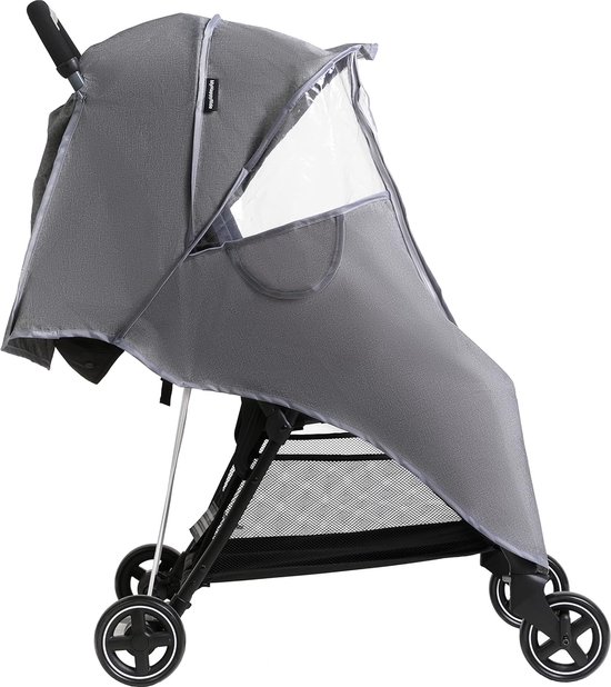 Housse De Pluie Transparente Pour Poussette - Imperméable Et Anti-Vent - Taille Unique - Universelle
