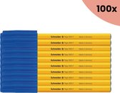 100x stylo à bille Schneider T-shirts 505 F bleu