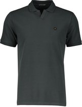 No Excess - Poloshirt Riva Solid Antraciet - Regular-fit - Heren Poloshirt Maat L