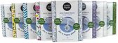 Toilet Tapes - Eco-vriendelijke WC Blokjes Voordeelverpakking met 160+ Spoelbeurten - Tot 90% Minder Plastic, Efficiënte Toiletsteen - Langdurige Frisheid - Assortiment Pakket - 14 Stuks