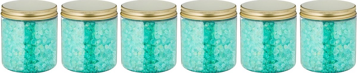 Goedkoopste Claudius Badzout Hamam - 300 gram - Pot met gouden deksel - set van 6 stuks