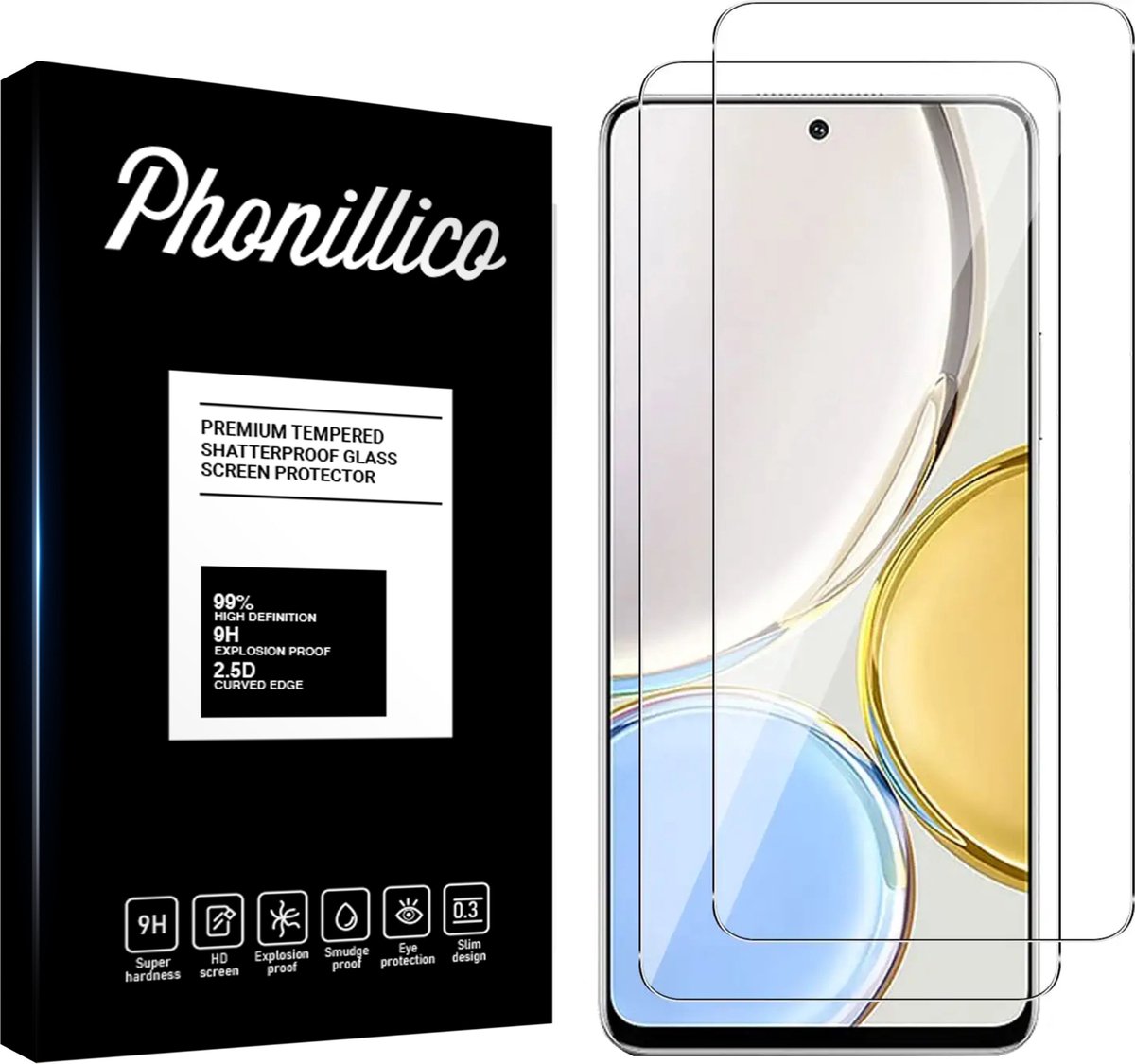 Screenprotector voor Honor Magic 4 Lite 4G / 5G - 2 stuks Beschermglas van glas Transparante glazen schermbeschermfolie