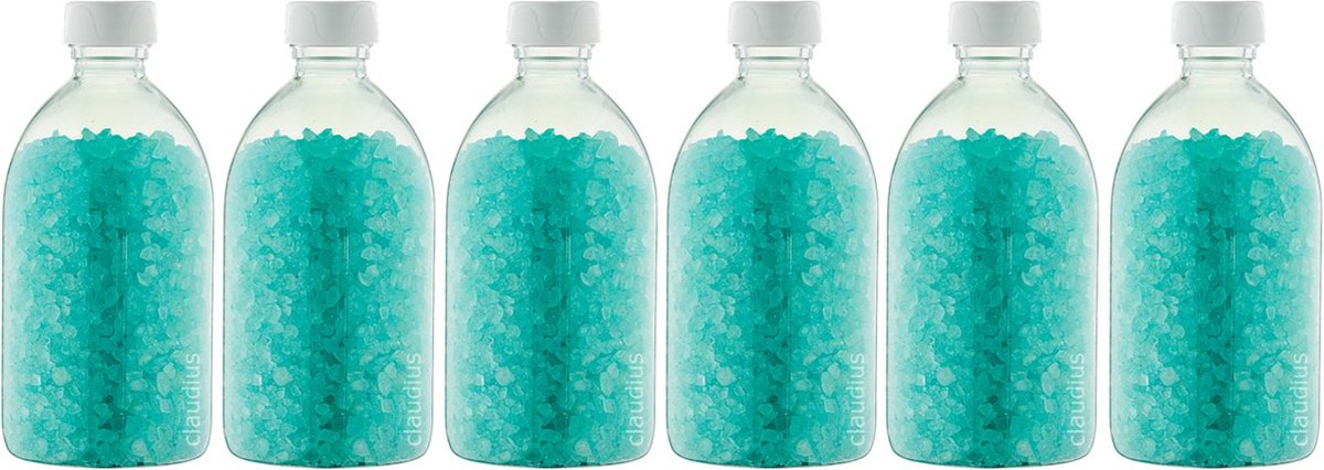 Goedkoopste Claudius Badzout Hamam - 600 gram - Fles met witte dop - Set van 6 stuks