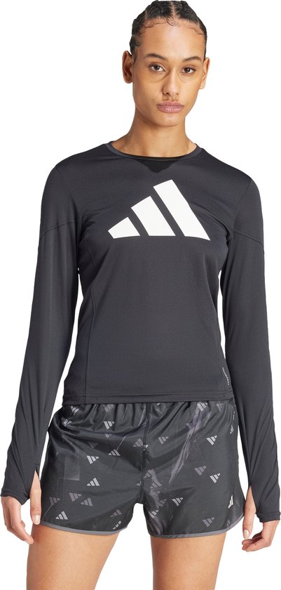 adidas Performance Run It Longsleeve - Dames - Zwart- L