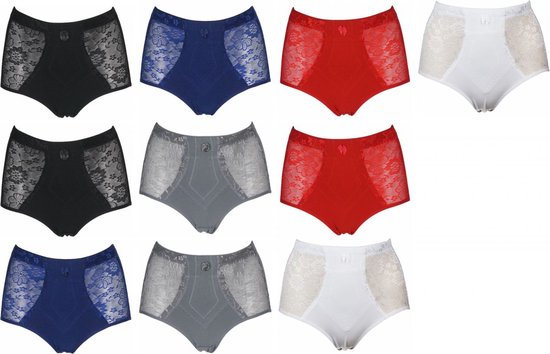 J&C Dames Taille 10-pack: Mix