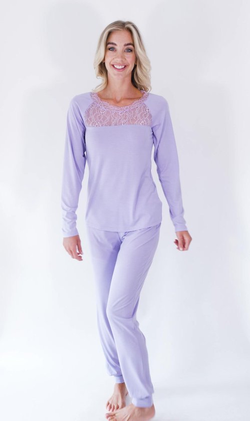 LingaDore Pyjama set - 6314 - Paars - S