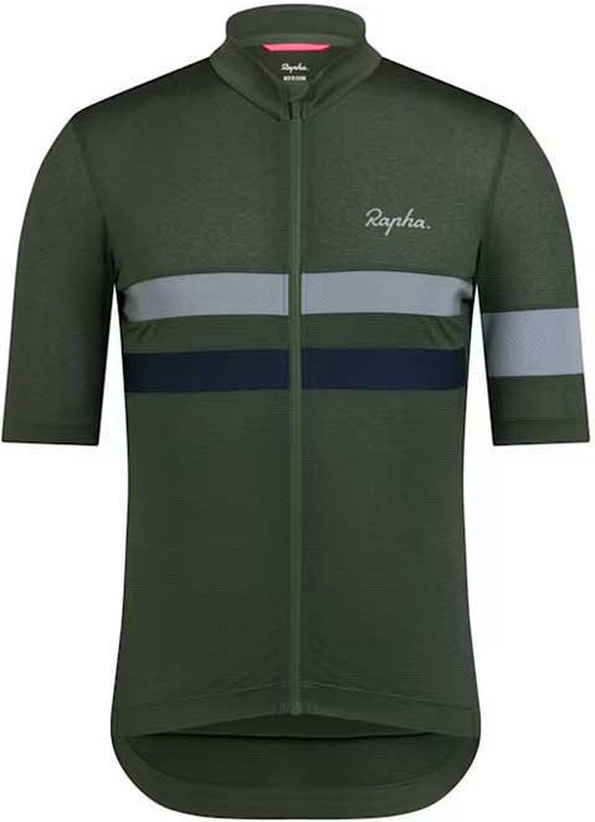 Rapha Brevet Lightweight Jersey Met Korte Mouwen Groen L Man | bol