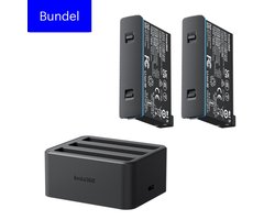 Insta360 X4 Recharge Bundel - 2x Accu met 1x Fast Charging Hub