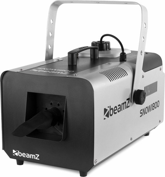 Sneeuwmachine - BeamZ SNOW1800 - inclusief 1L concentraat voor 20L sneeuwvloeistof - 