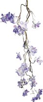 Lichtblauwe kunst hortensia slinger H107