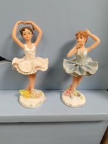 Burton&Burton, beeldje ballerina, figurine, roze