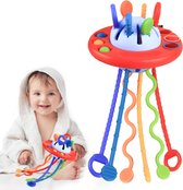 Kizmyee Montessori speelgoed vanaf 1 jaar, babyspeelgoed, motorisch speelgoed om op te hangen, speelgoed voor jongens en meisjes, sensorisch speelgoed, leerspellen voor baby's en peuters vanaf 18 maanden, 1, 2, 3 jaar