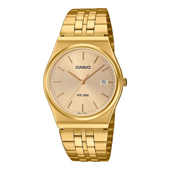 Casio Casio Collection MTP-B145G-9AVEF Horloge - Staal - Goudkleurig - Ø 35 mm