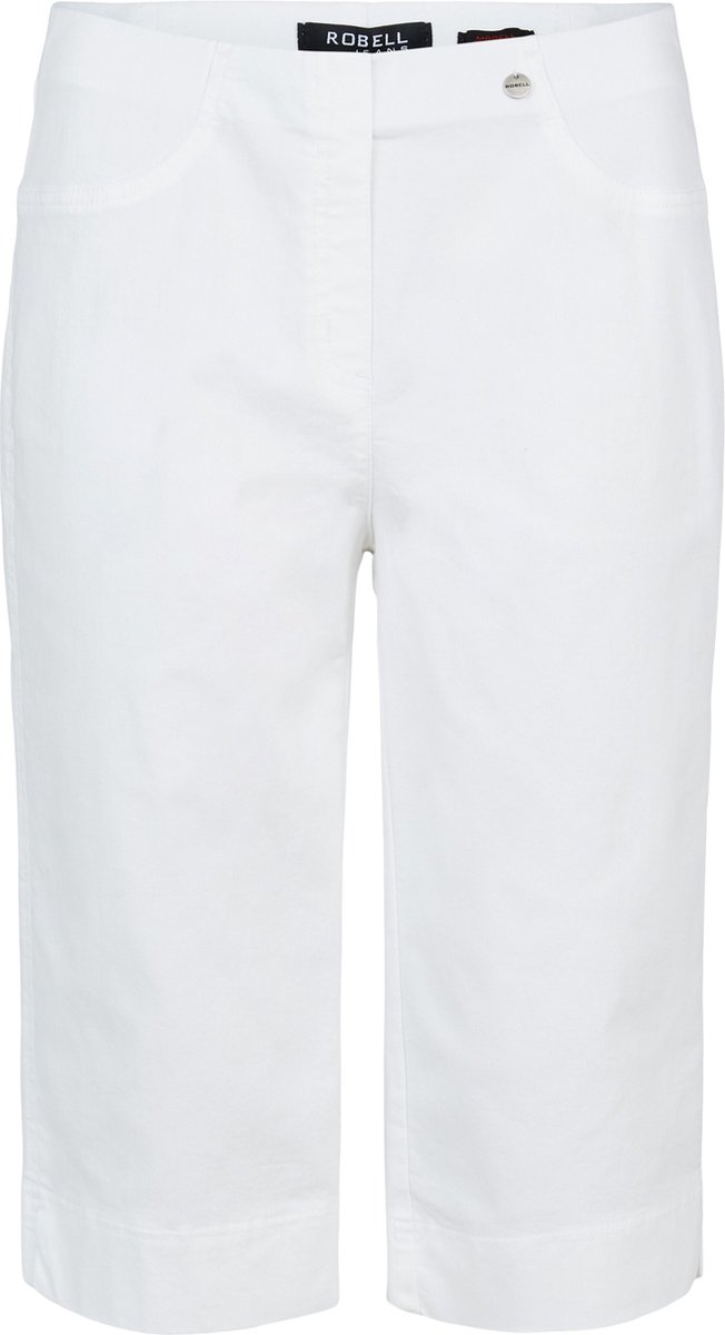 Robell Bermuda Shorts Bella 04 Wit Maat 46