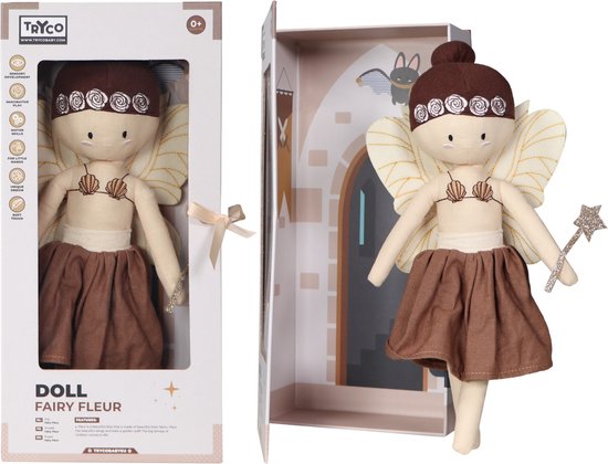 Tryco Fee Fleur 35 cm Pop in Geschenkdoos TR-243335 van Tryco — afbeelding 2