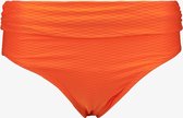 Bas de maillot de bain femme Osaga cache-cœur orange - Taille 42